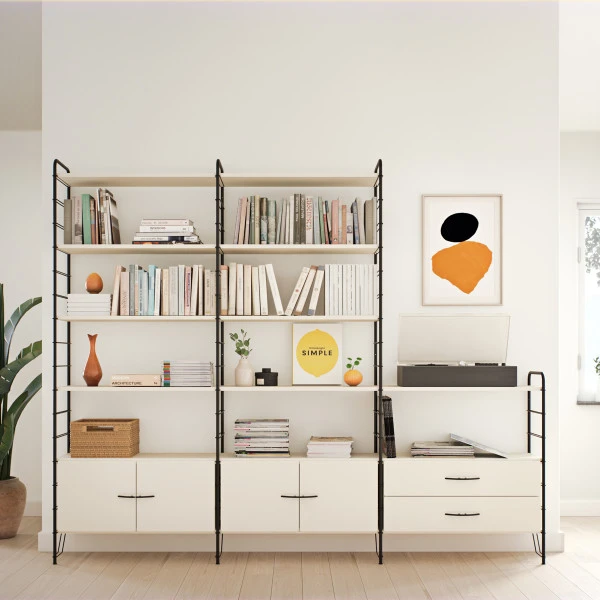 Witte Wandkast Samenstellen - Afbeelding 2