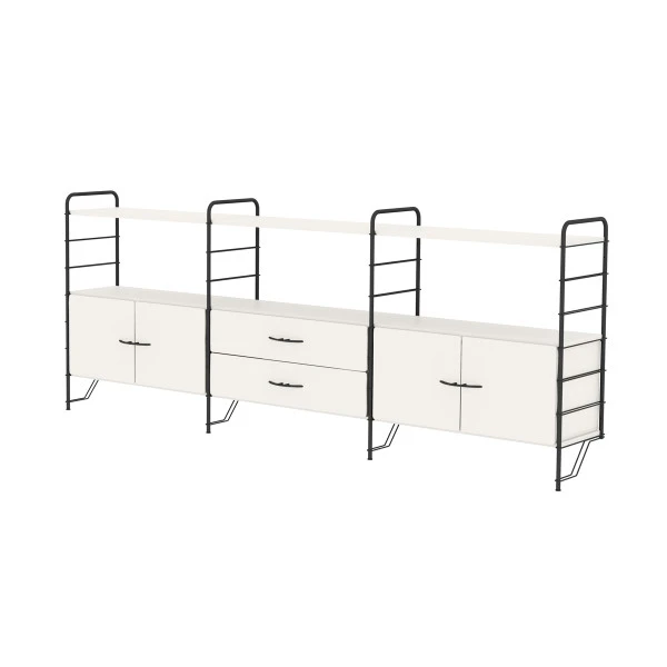 Witte Wandkast Samenstellen - Afbeelding 6