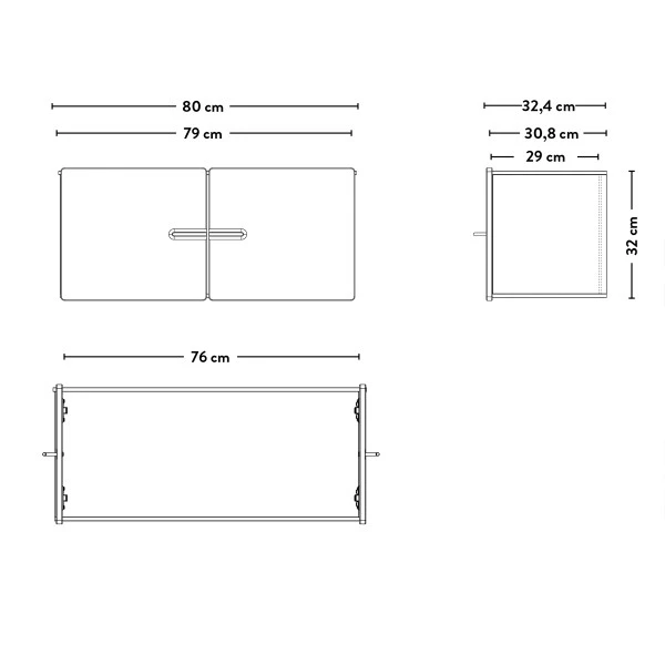 Witte Wandkast Samenstellen - Afbeelding 9
