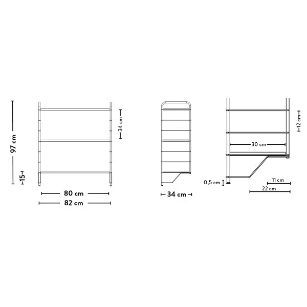 Witte Wandkast Samenstellen - Afbeelding 8