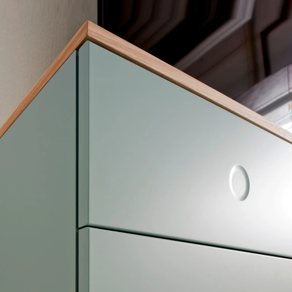 Mat Tv-meubel Met Eiken Blad - Afbeelding 6