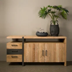 Teakhouten Dressoir