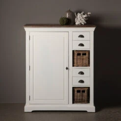 Spekkast Met Manden Landelijk