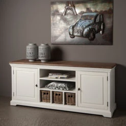 Landelijk Tv-meubel Met Manden 168cm