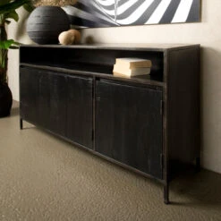 Industrieel Dressoir Zwart