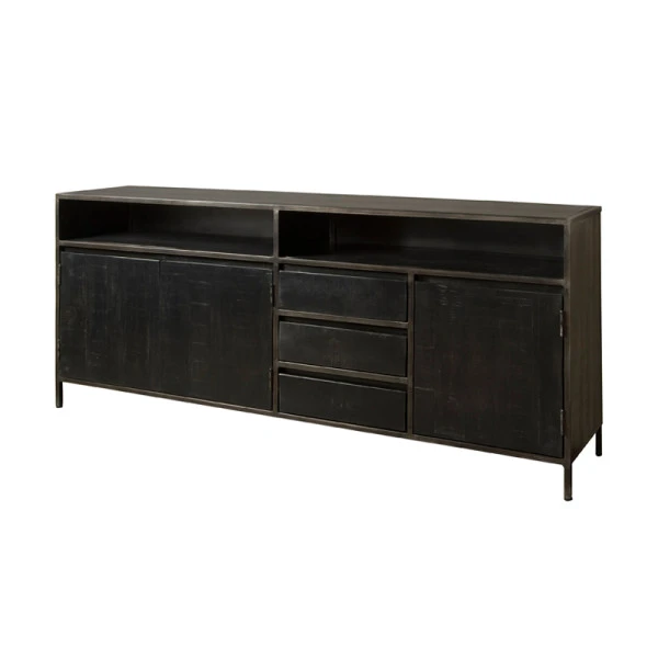 Zwart Dressoir Industrieel - Afbeelding 2