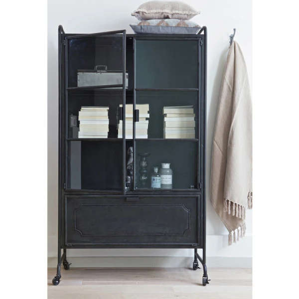 BePureHome Vitrinekast Op Wielen - Afbeelding 7