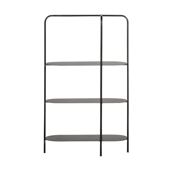 WOOOD Zwart Stellingkastje Ovaal