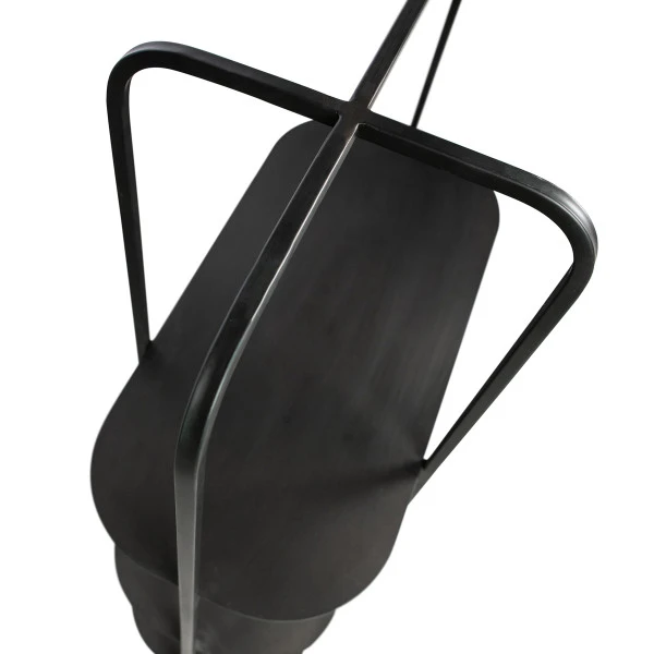 WOOOD Zwart Stellingkastje Ovaal - Afbeelding 5