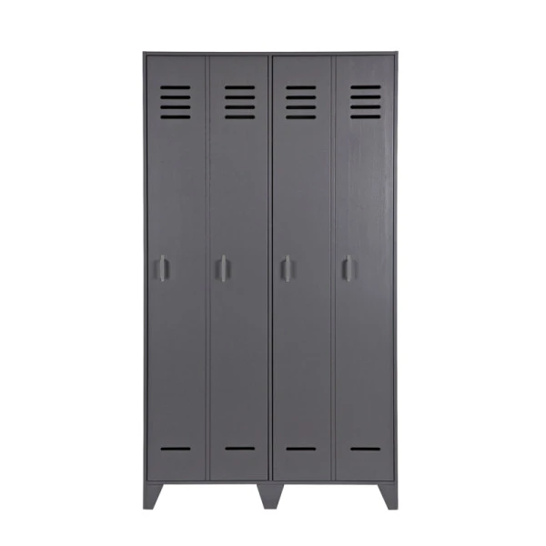 WOOOD Hoge Lockerkast Van Grenen