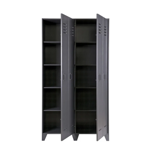 WOOOD Hoge Lockerkast Van Grenen - Afbeelding 5