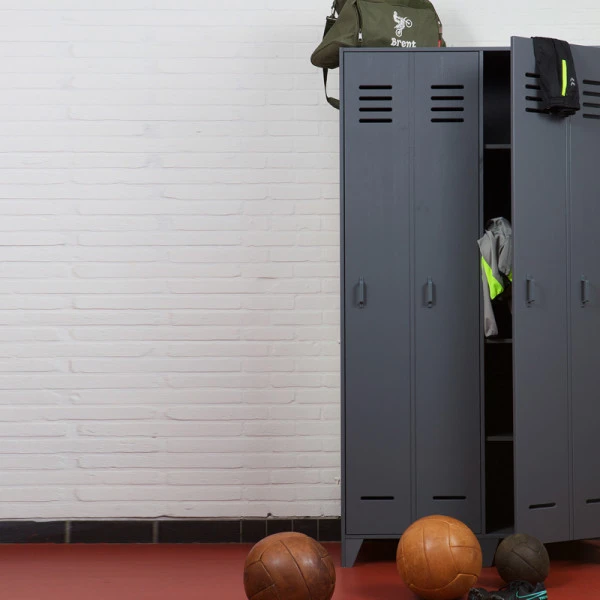 WOOOD Hoge Lockerkast Van Grenen - Afbeelding 11