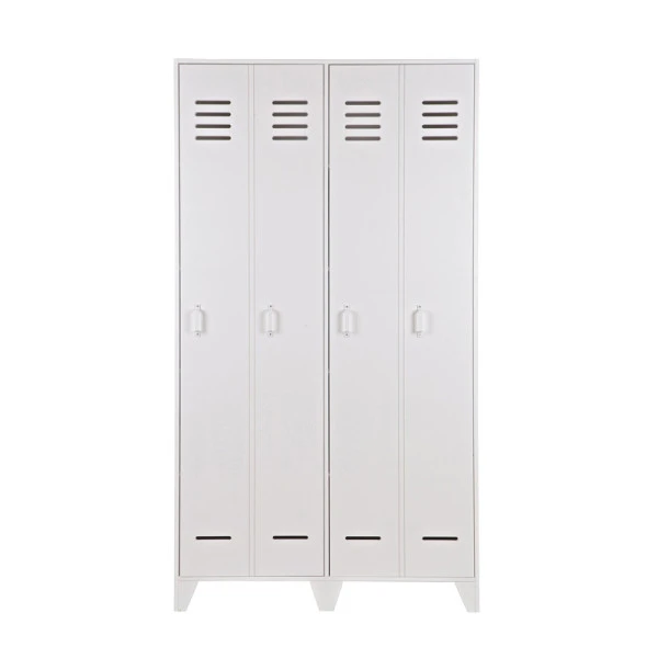 WOOOD Hoge Lockerkast Van Grenen - Afbeelding 2